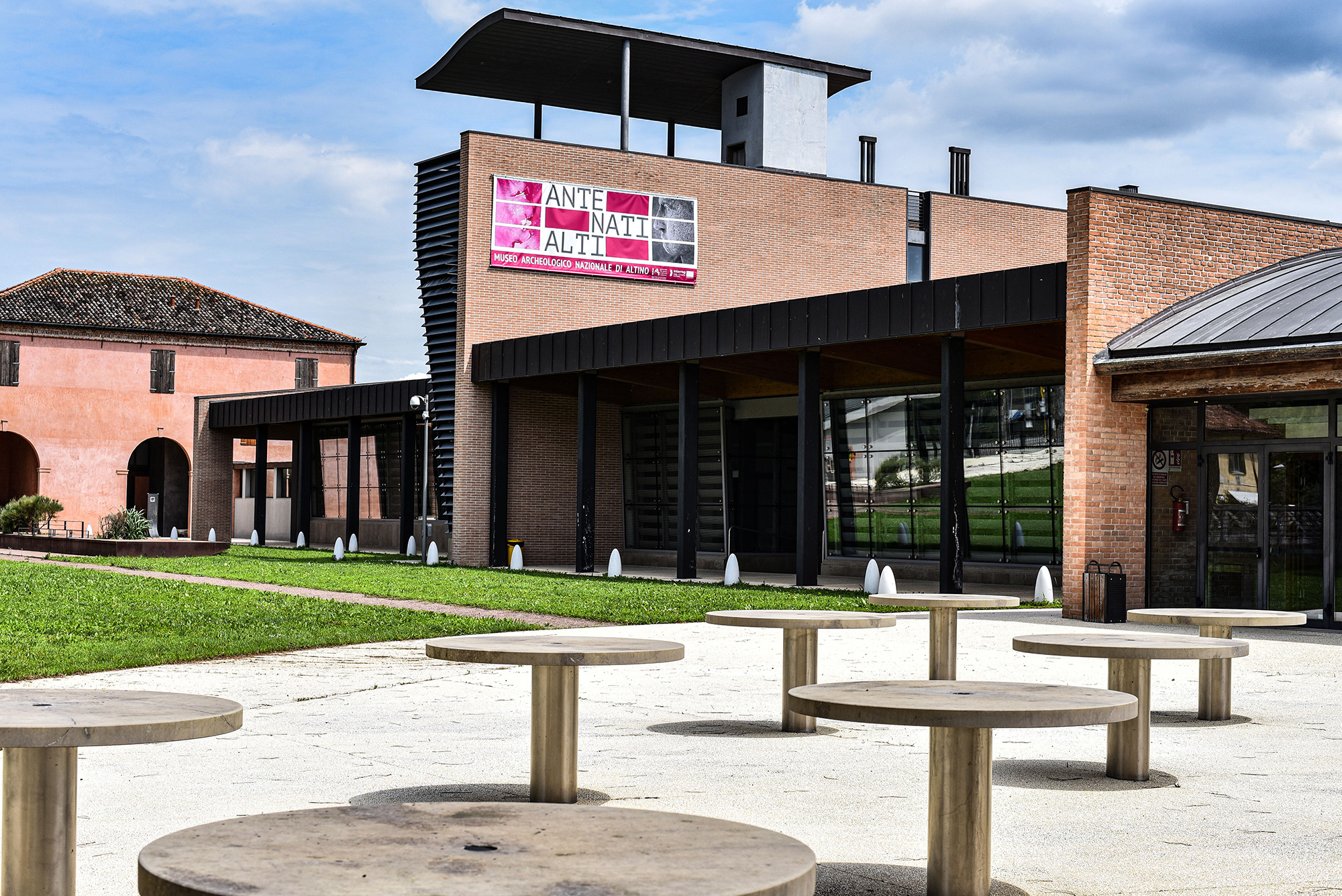 Veduta esterna del Museo nazionale di Altino ©Archivio DRMV / su concessione del Ministero della Cultura