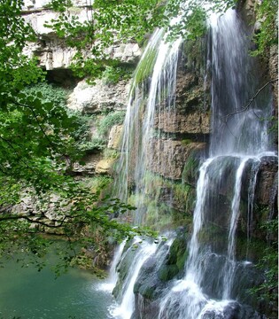 Cascata verde primo salto ©A. Ferrari