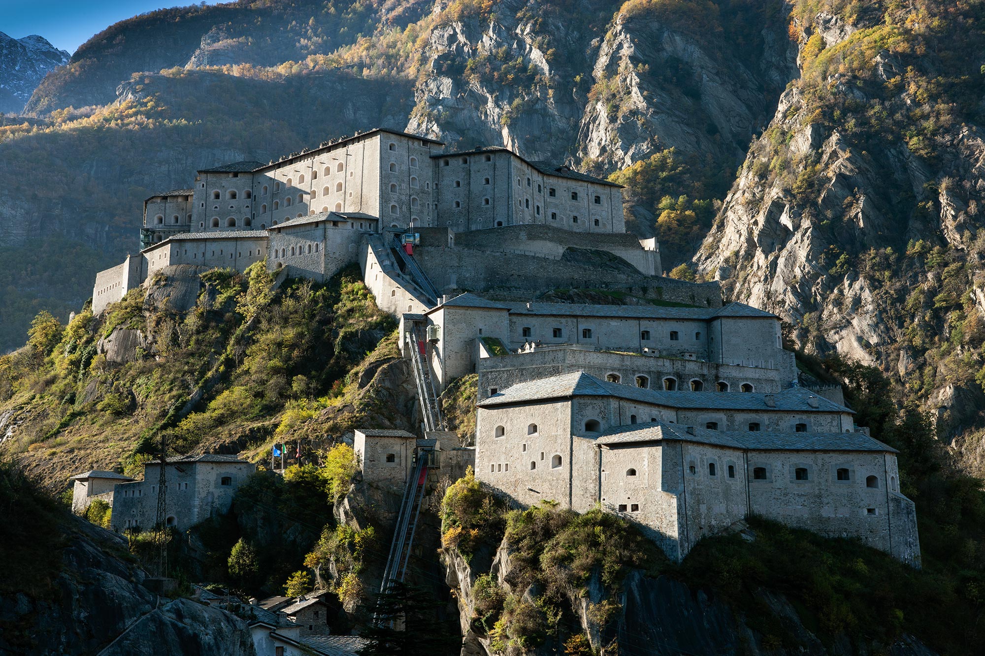 Forte di Bard L'imponente Forte di Bard © Daniele Camisasca, Archivi FDB