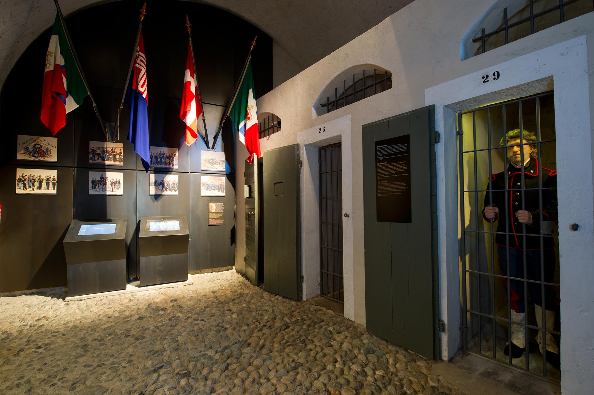 Forte di Bard Le prigioni del Forte di Bard © Francesca Alti