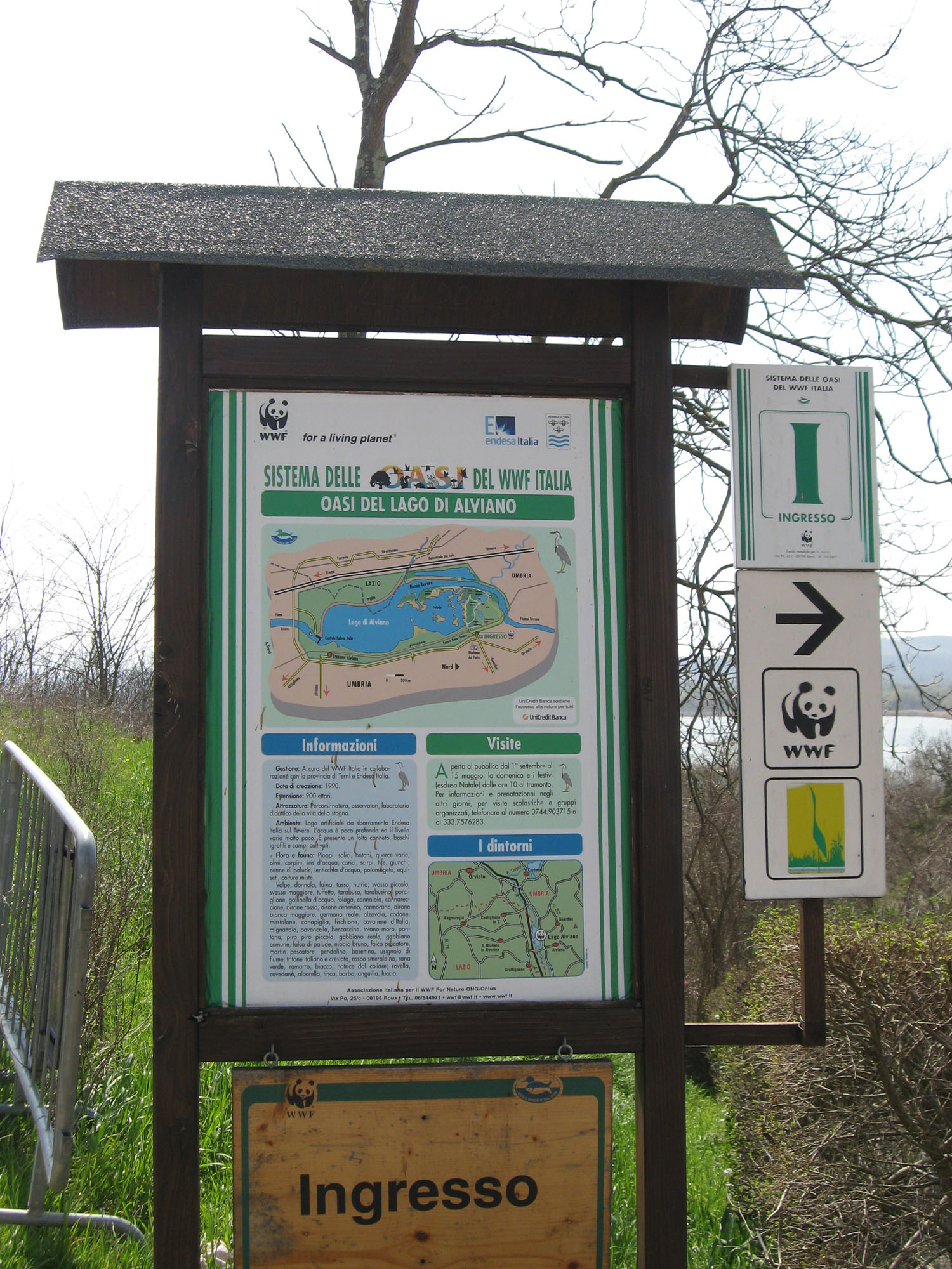 Pannello ingresso © A. Capoccia