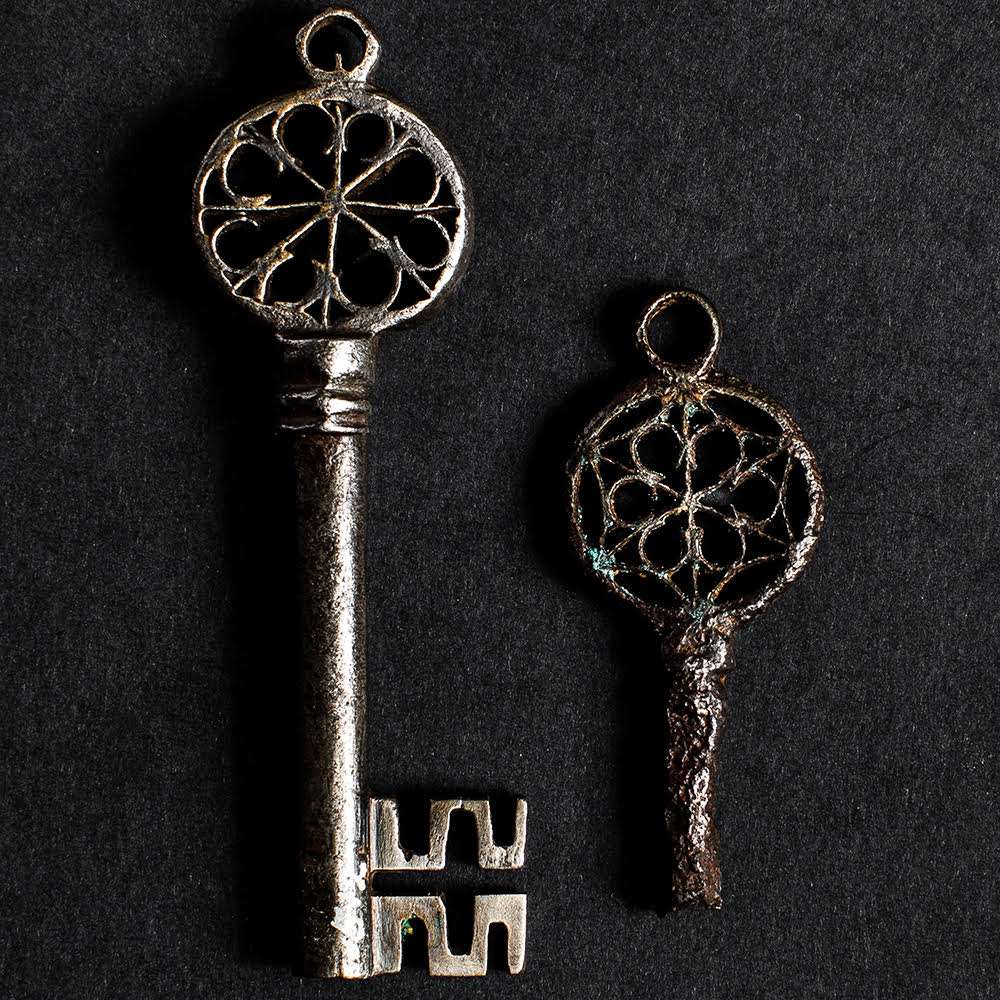 Museo della Chiave Bianchi 1770, chiavi rinascimentali esposte al Museo della Chiave Bianchi © Museo della chiave Bianchi 1770