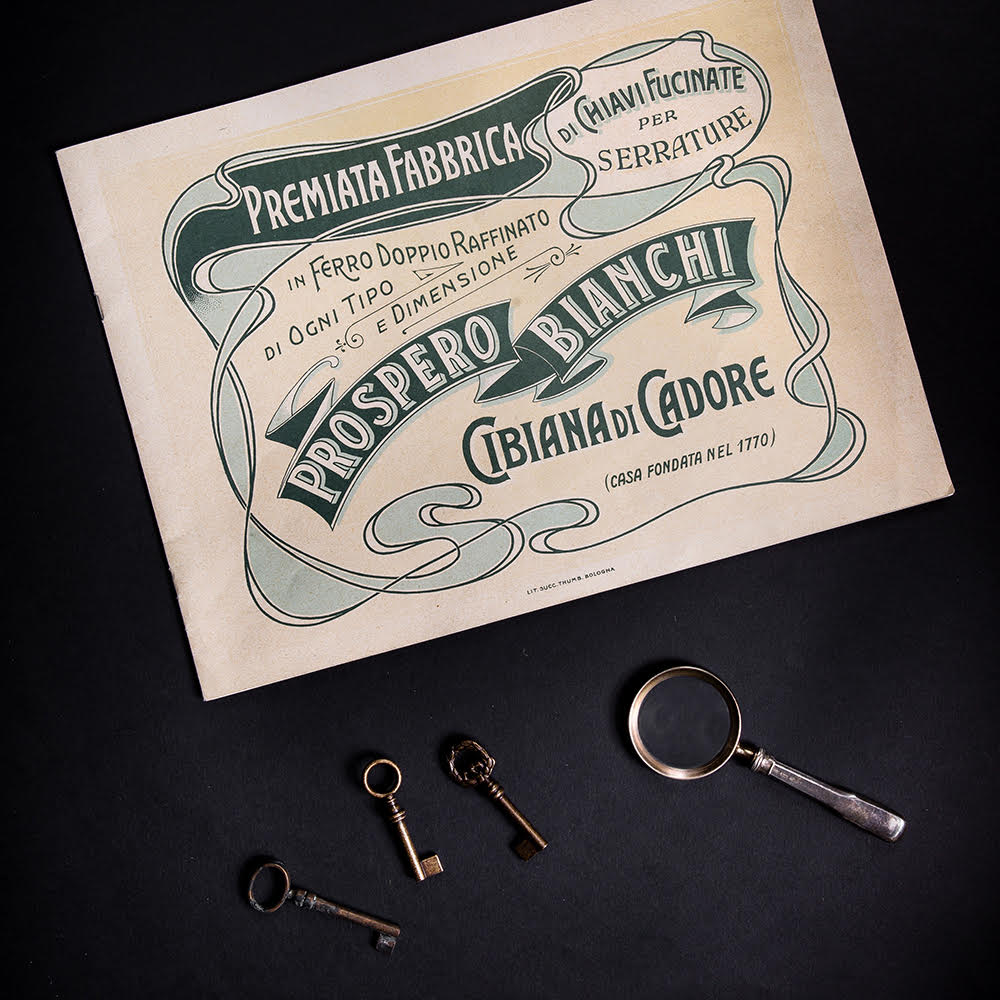 Museo della Chiave Bianchi 1770, strumenti e materiali storici © Museo della chiave Bianchi 1770