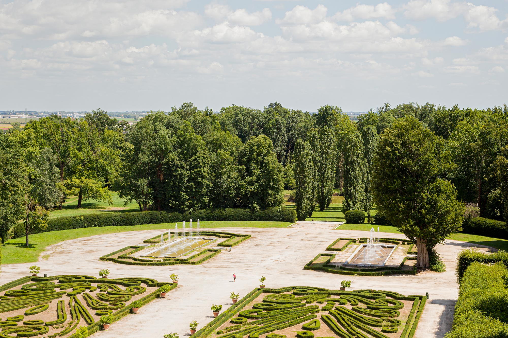 La reggia di Colorno Giardino e parco © Foto concessa da Antea