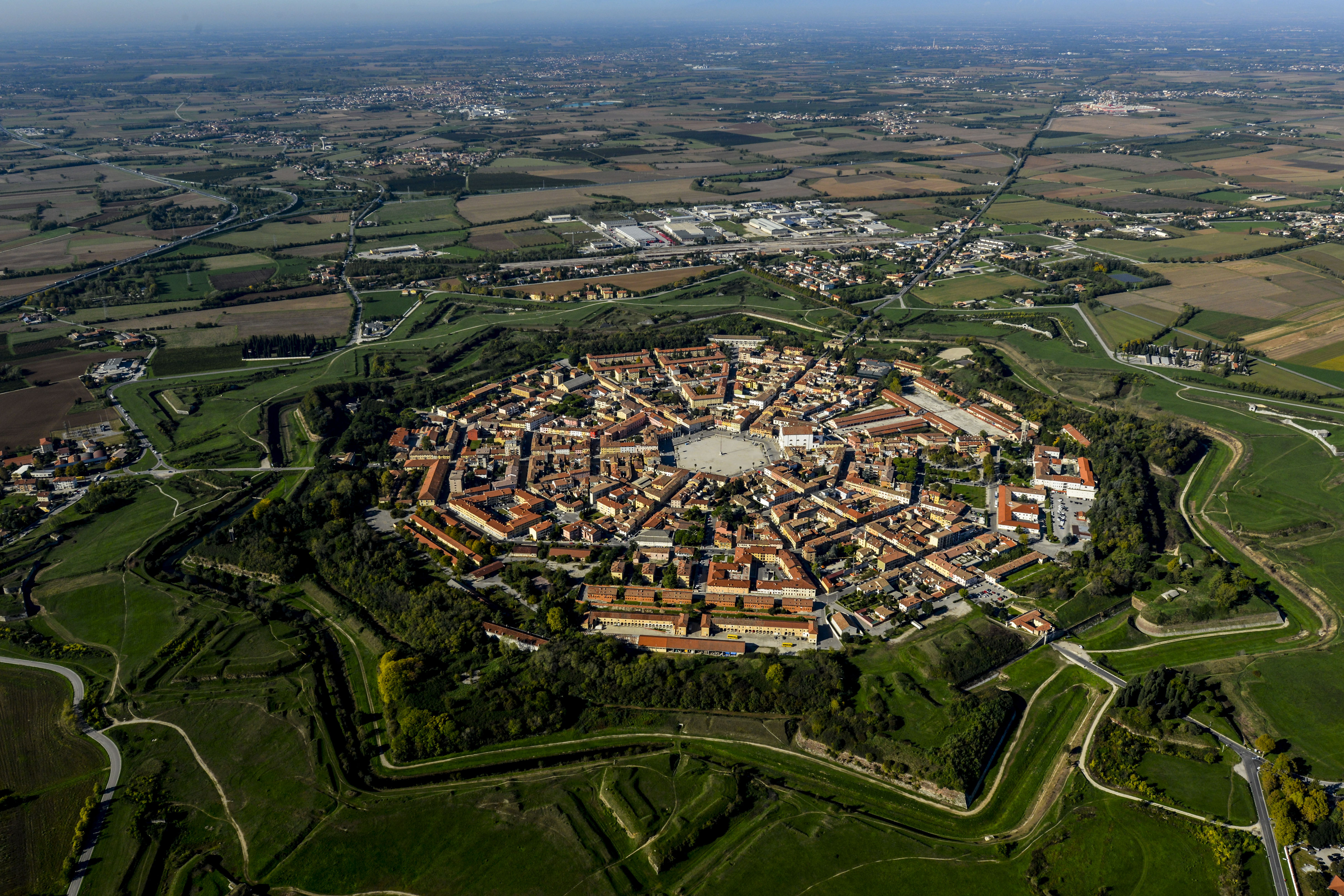 Veduta aerea di Palmanova © PROMOTURISMO FVG, Ulderica Da Pozzo