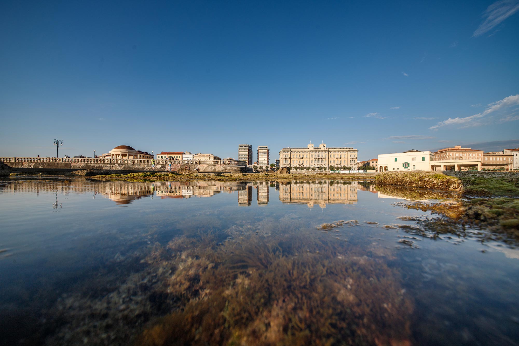 Livorno Terrazza Mascagni Vista sulla Terrazza Mascagni e il lungomare © Andrea Dani