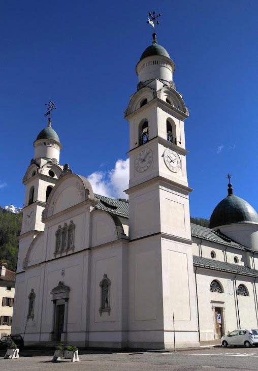 Agordo Chiesa di Santa Maria Nascente di Agordo © Monica Martinelli