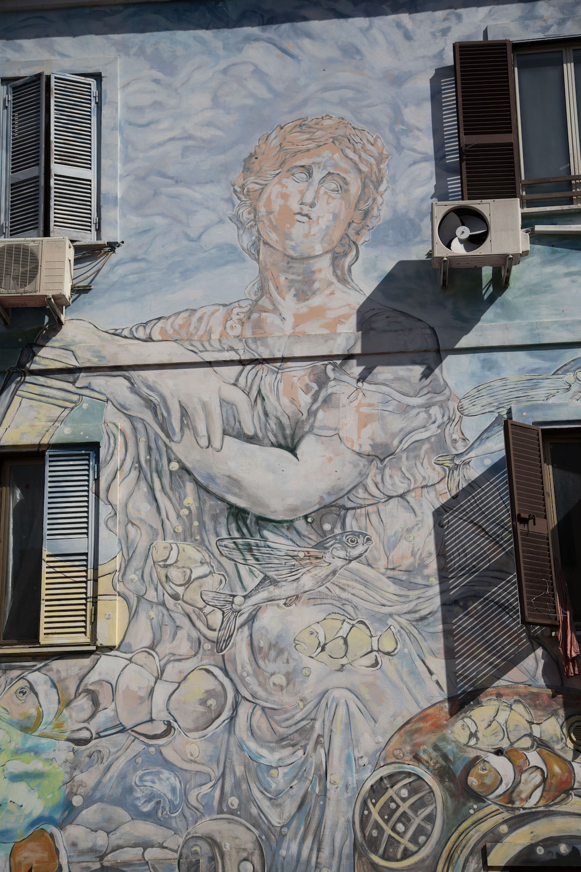 Tor Pignattara. - Canzone per una sirena - di Carlos Atoche ©A. Rossi, Yeg Srl (Rm)