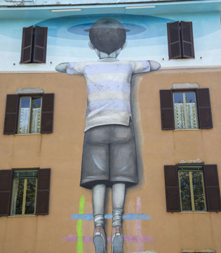 Tor Marancia. - Il bambino redentore - di Seth ©A. Rossi, Yeg Srl (Rm)