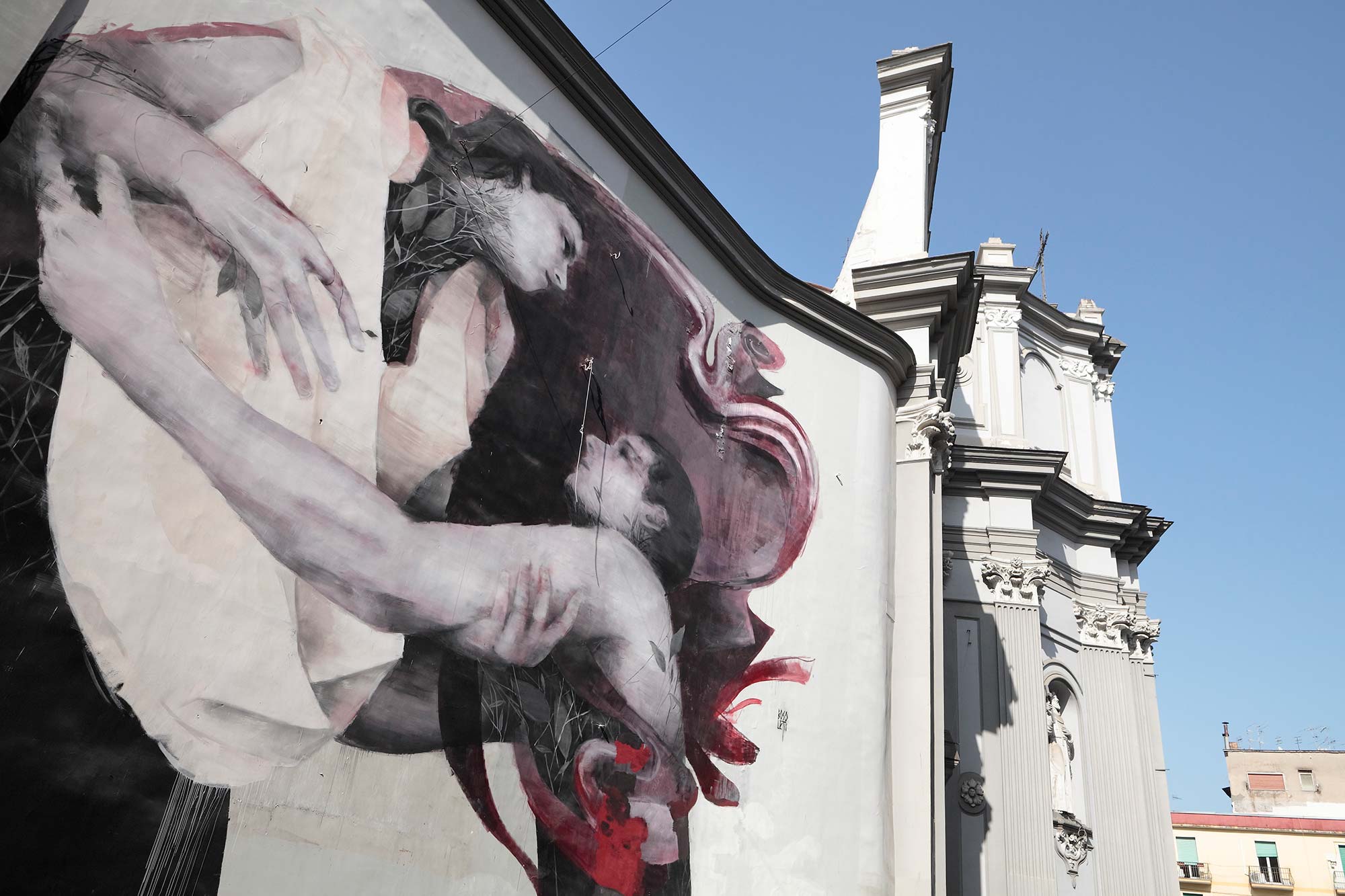 Street art tour al Rione Sanità Resis-ti-amo, Francisco Bosoletti © Fondazione di Comunità San Gennaro