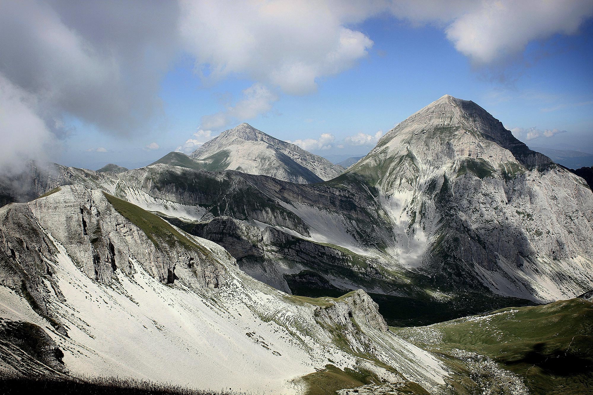 Il Gran Sasso Il Gran Sasso dal rifugio Duca degli Abruzzi © Annamaria Pinciotti, iniziativa TCI Appennini