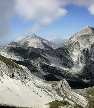 Il Gran Sasso Il Gran Sasso dal rifugio Duca degli Abruzzi © Annamaria Pinciotti, iniziativa TCI Appennini