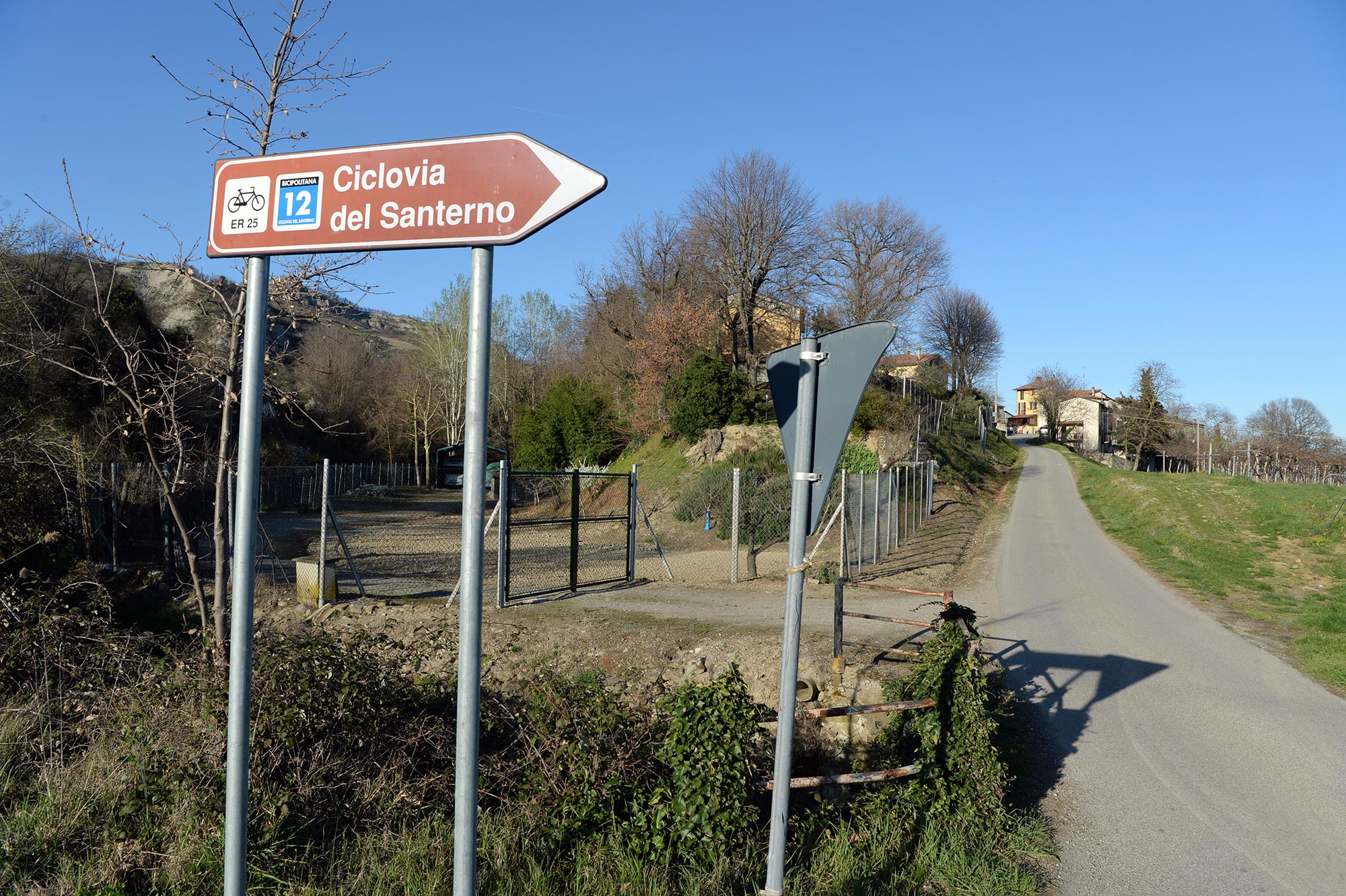 Ciclovia del Santerno Ciclovia del Santerno a Fontanelice © Luciano Costa
