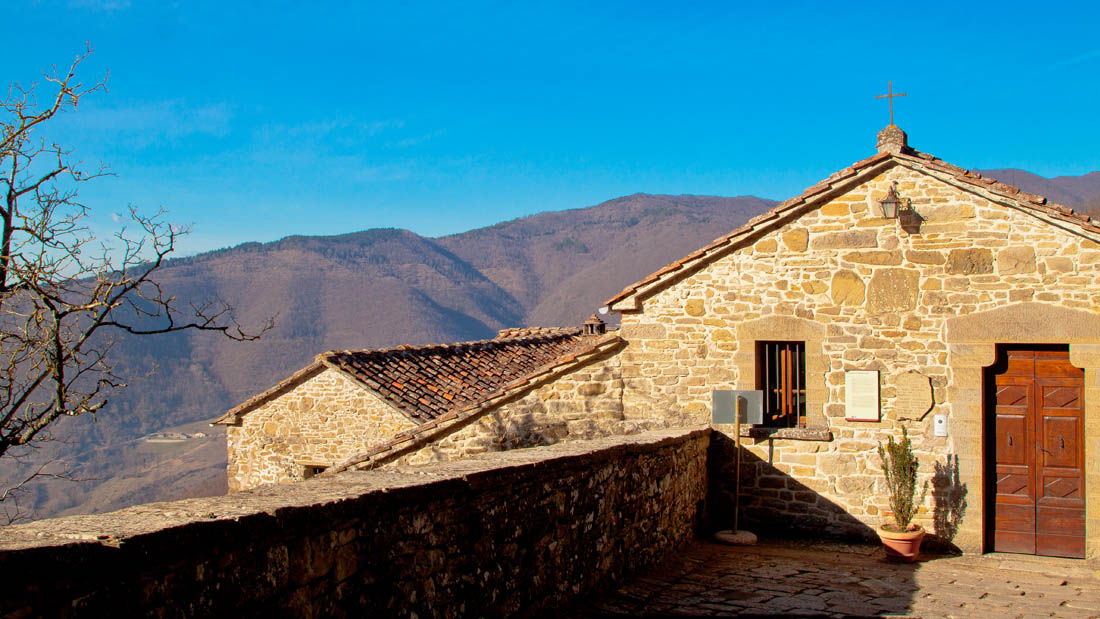 La Verna L’eremo di Montecasale circondato dai boschi © David Butali