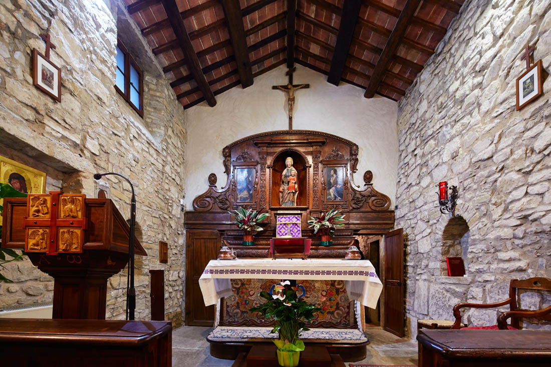 La Verna Eremo di Montecasale, la chiesa © Fiorenza Cicogna