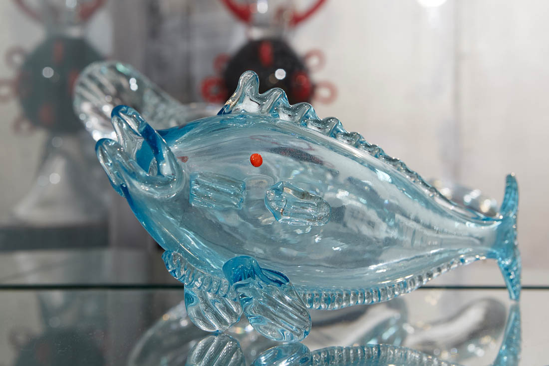 Colle di Val d’Elsa Museo del Cristallo, balena © Fiorenza Cicogna