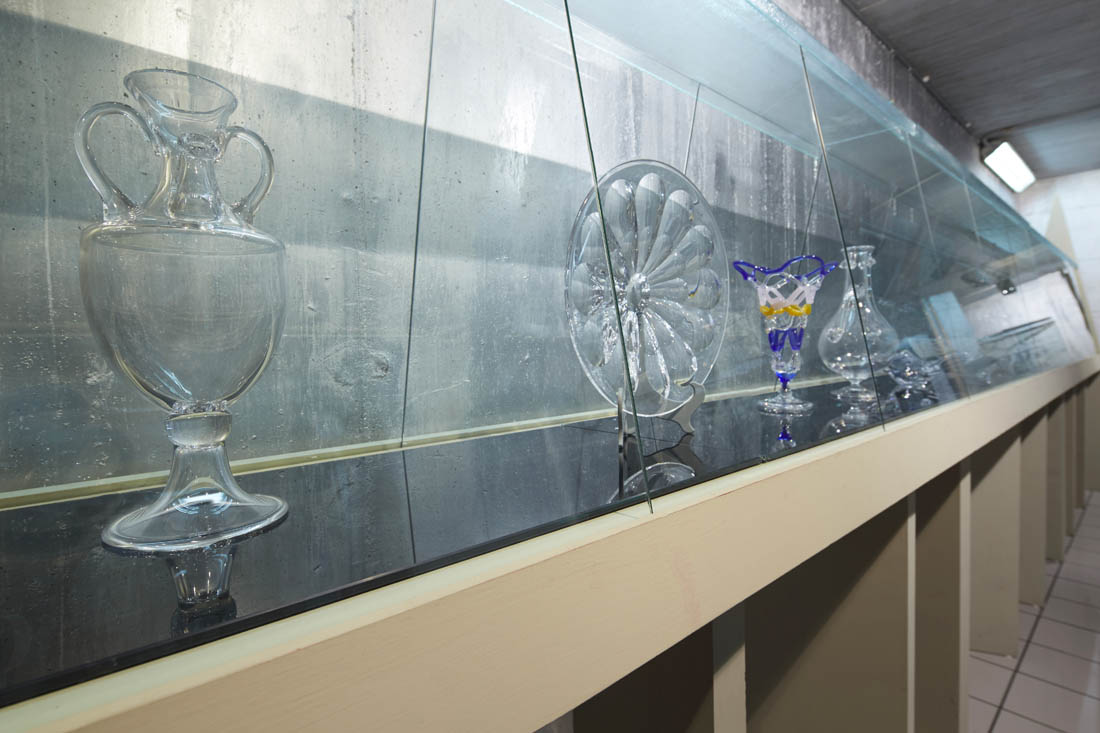 Colle di Val d’Elsa Museo del Cristallo, pezzi da collezione © Fiorenza Cicogna