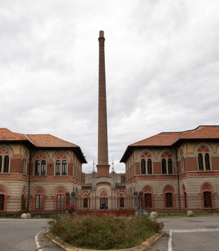 La fabbrica di Crespi d'Adda © A. Rossi, Camaleo S.r.l (Roma)