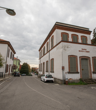 Il teatro di Crespi d'Adda © A. Rossi, Camaleo S.r.l (Roma)
