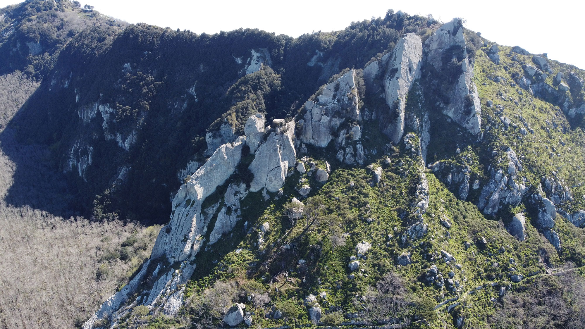 Cresta Malonn ripresa dal drone. © G.De Angelis 2023