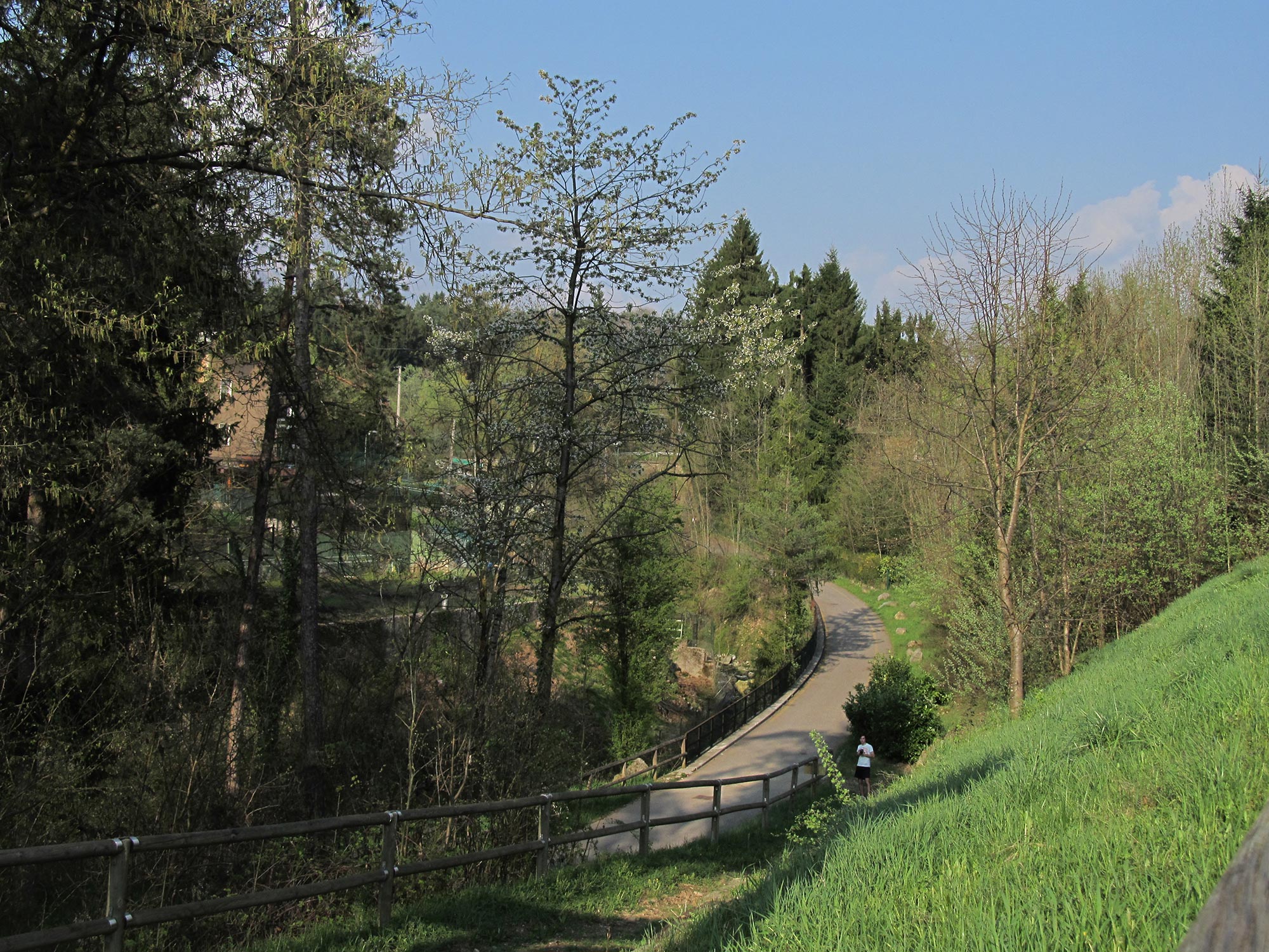 Pista Ciclopedonale Valle Seriana a Ponte Selva, direzione Clusone © Roberto Lorenzi