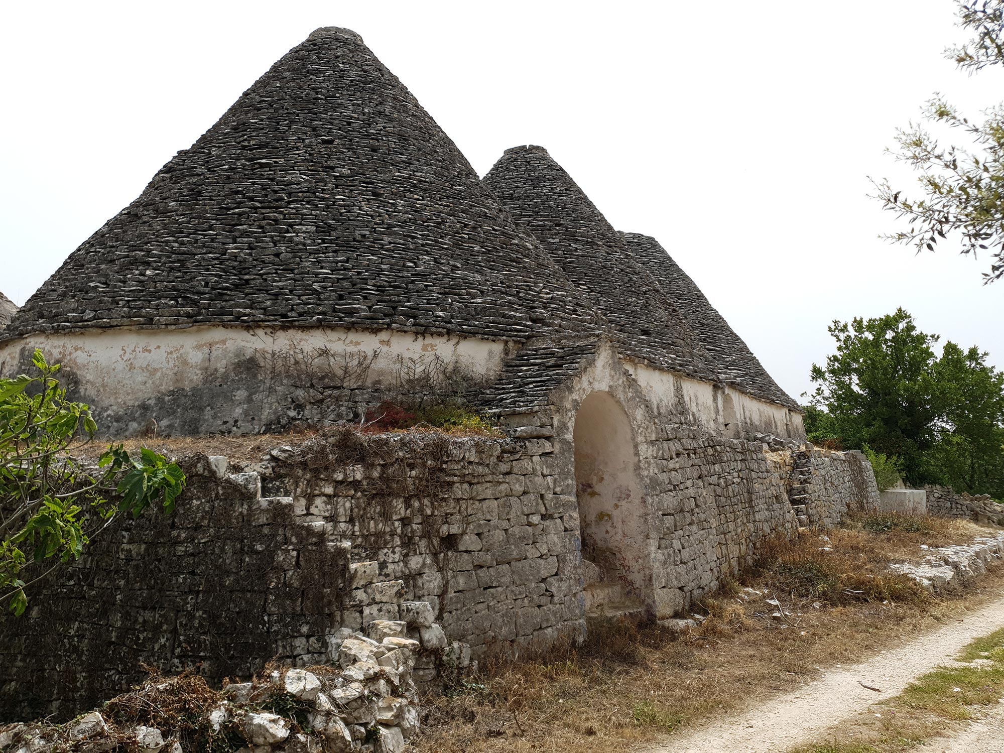 Masseria Satia Piccola in c.da Pascarosa, Ostuni conosciuta come Trullo Sovrano - Prospetto Ovest 1 © proloco.ostuni