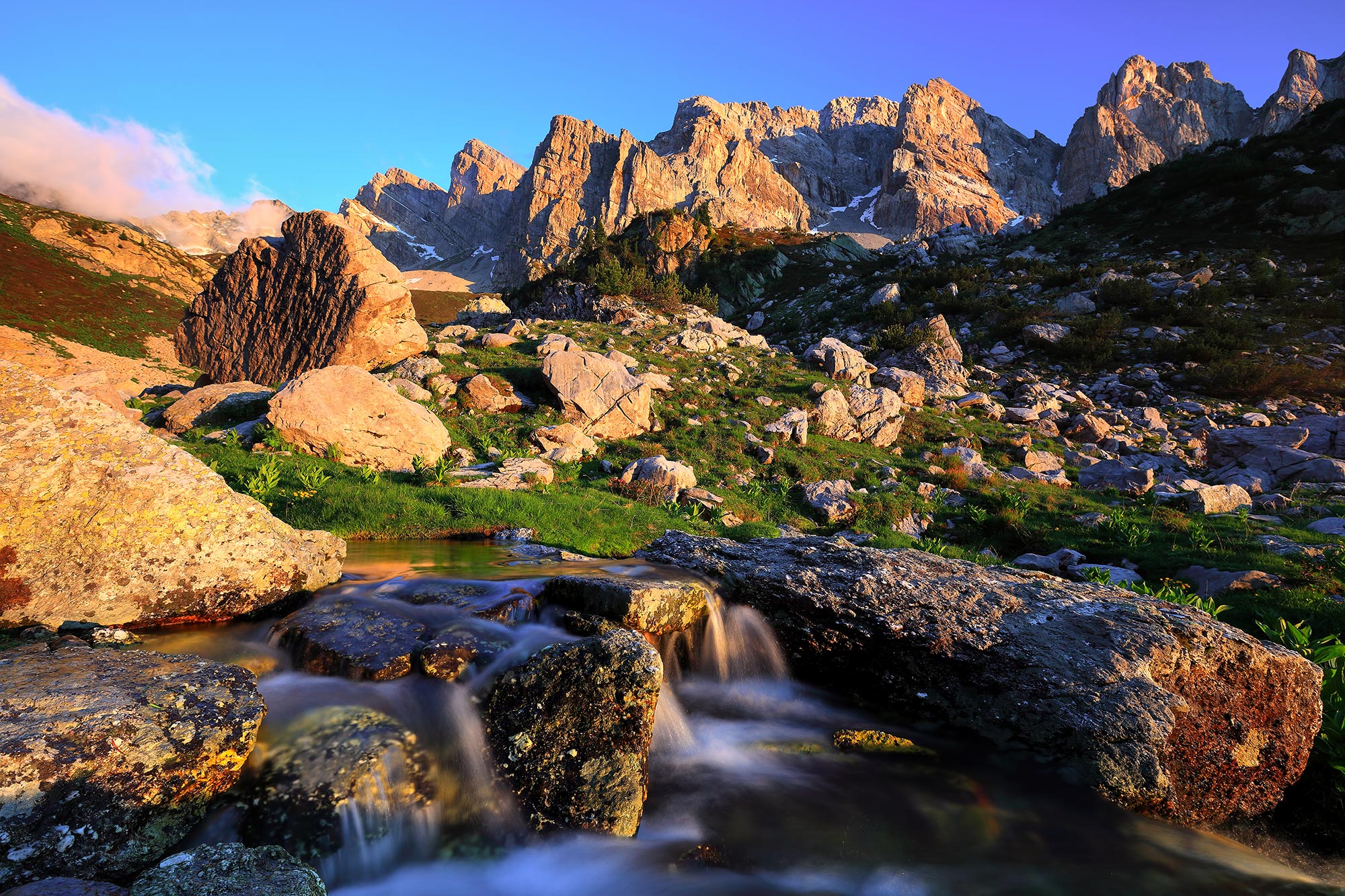 Parco Naturale Marguareis (CN) Il Monte Marguareis in Alta Valle Pesio © Fulvio Vivalda, Arch. APAM
