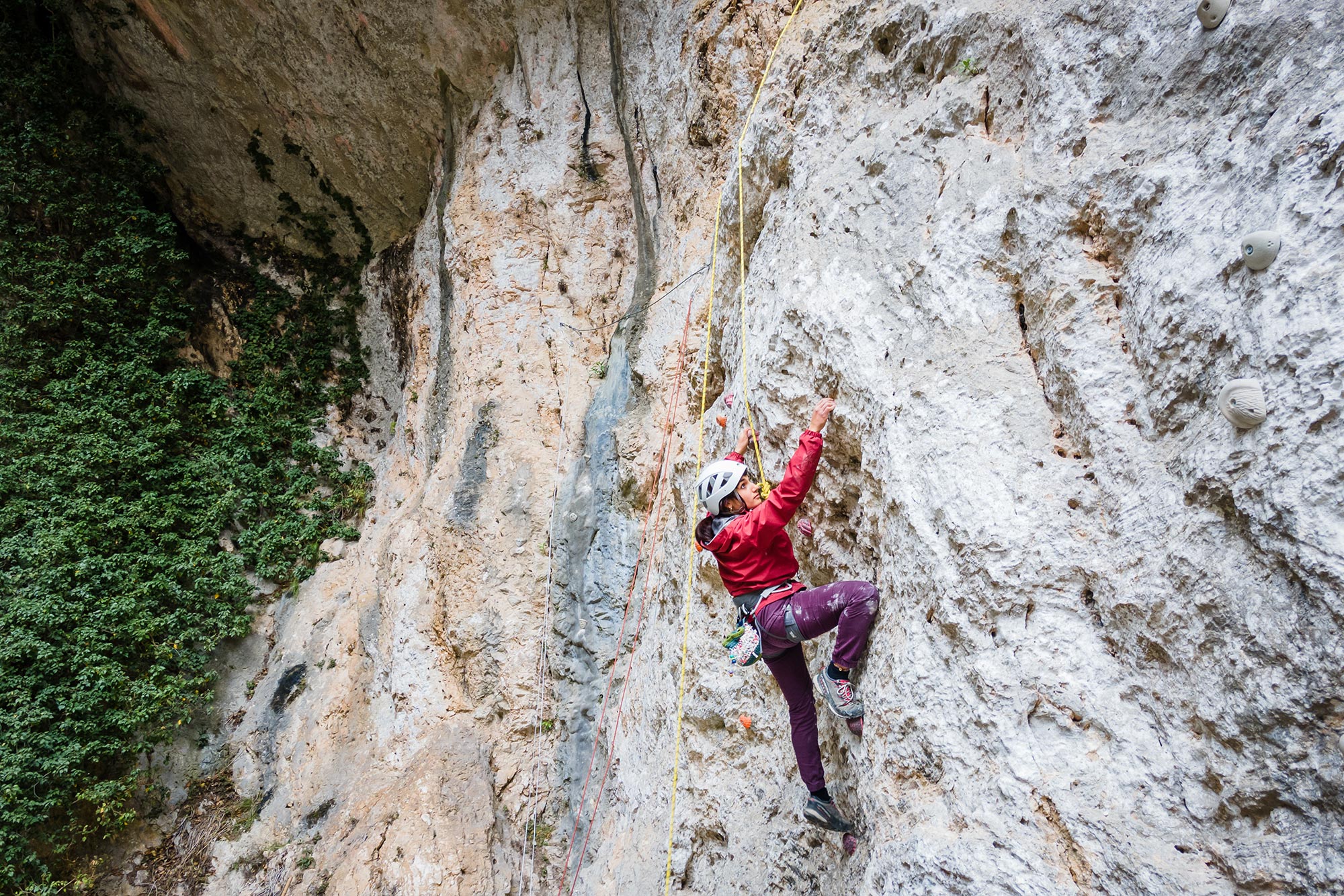 Grotte di Equi Arrampicata © Matteo Dunchi Archivio cooperativa Alter Eco