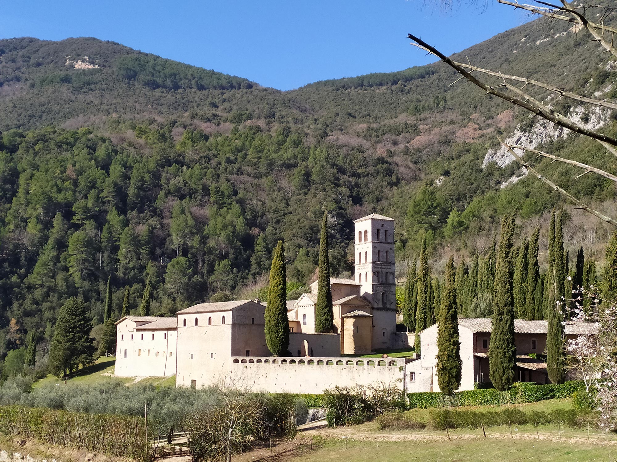 Parco Fluviale del Nera Abbazia di San Pietro in Valle - Ferentillo (TR) © Rosella Giovacchini