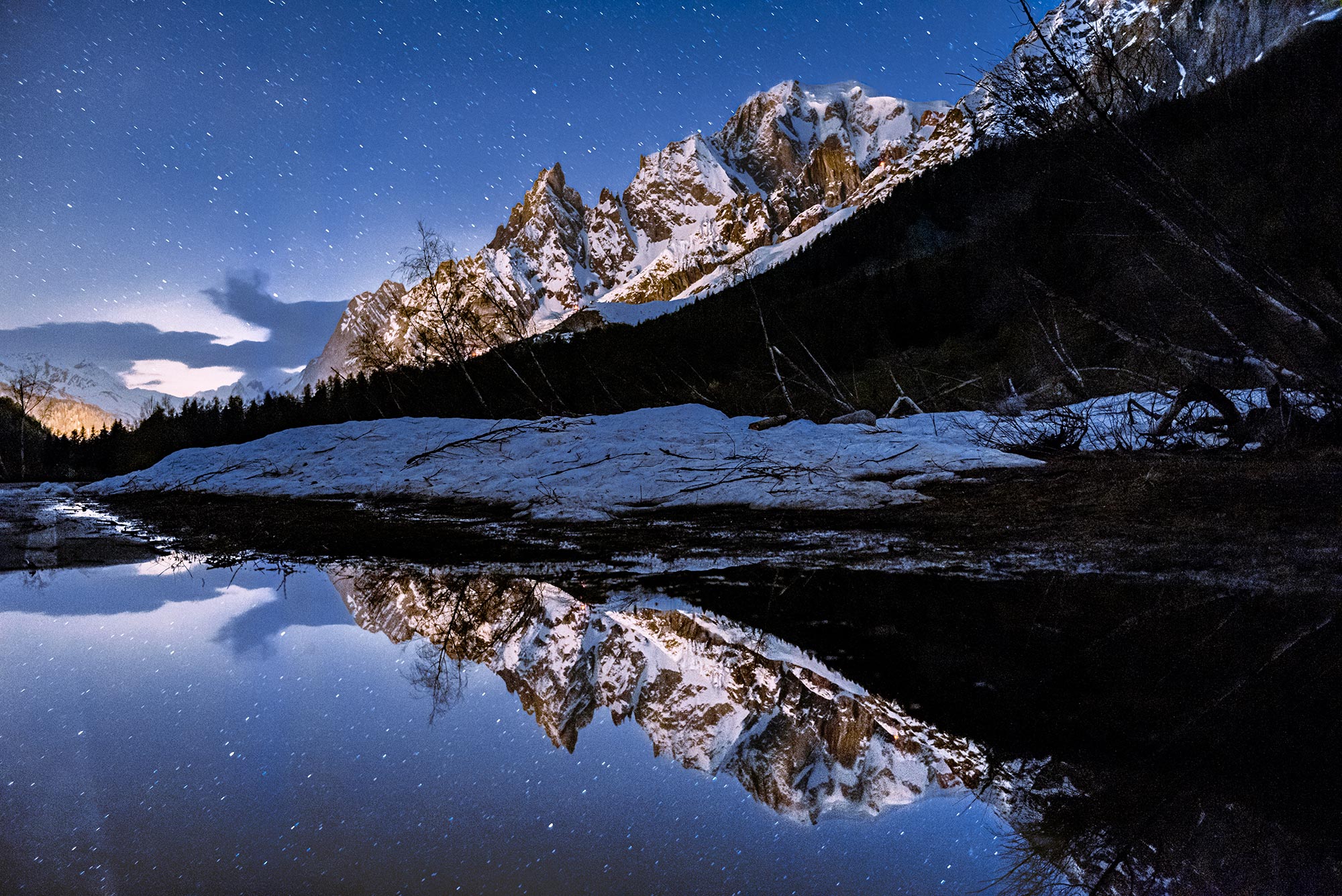 Val Ferret Vista del Monte Bianco dalla Val Ferret © Matteo Dunchi, Archivio cooperativa Alter Eco