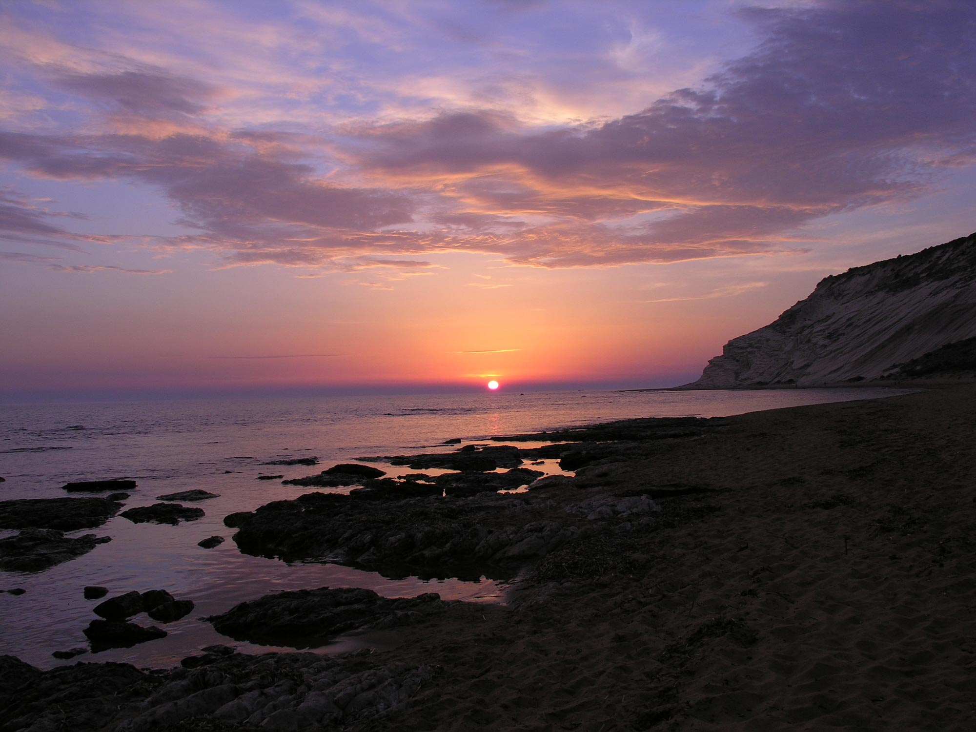Oasi di Torre Salsa Tramonto © D. Bonaviri
