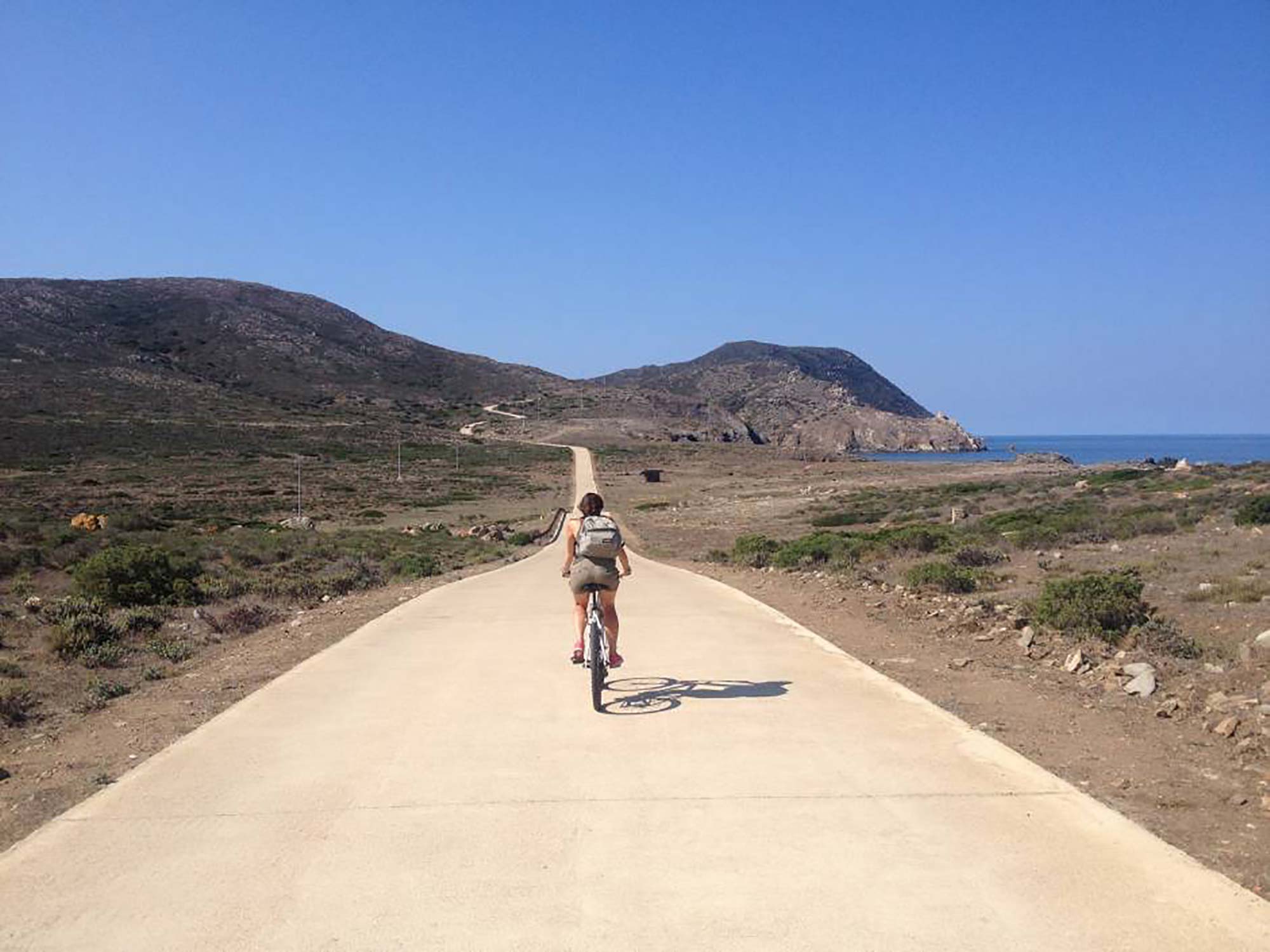 Fornelli In bici all'Asinara © Andrea Patrucco