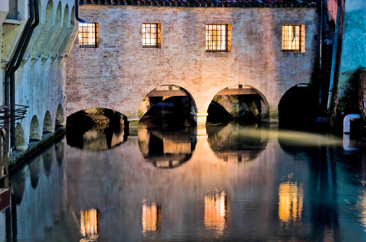 Treviso L'argine del Sile © Mario Verin