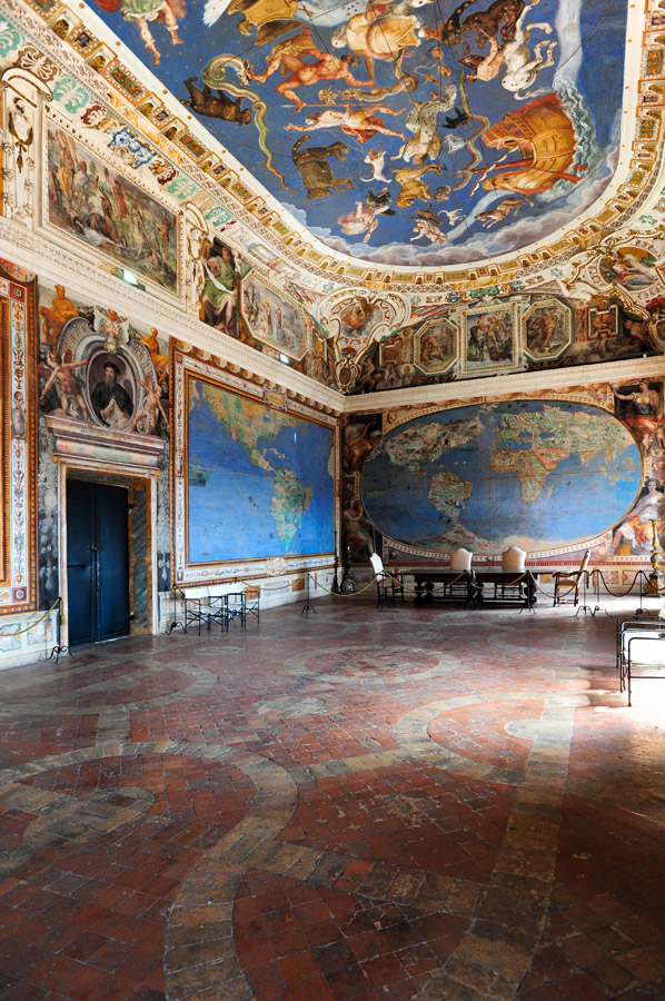 Capracola Palazzo Farnese - Sala del Mappamondo ©Fabrizio Ardito