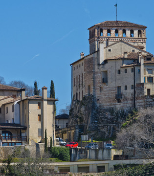 Asolo Veduta del Castello della regina Cornaro ©Mario Verin