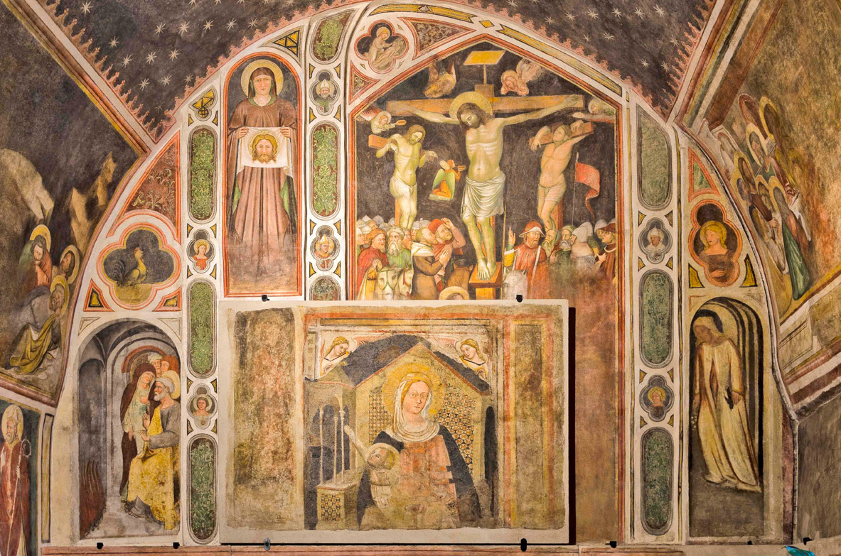 Treviso Affreschi della chiesa di Santa Lucia © Mario Verin