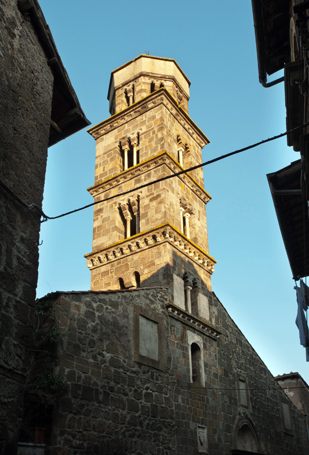 Ronciglione Chiesa di Sant'Andrea - Il campanile ©Fabrizio Ardito