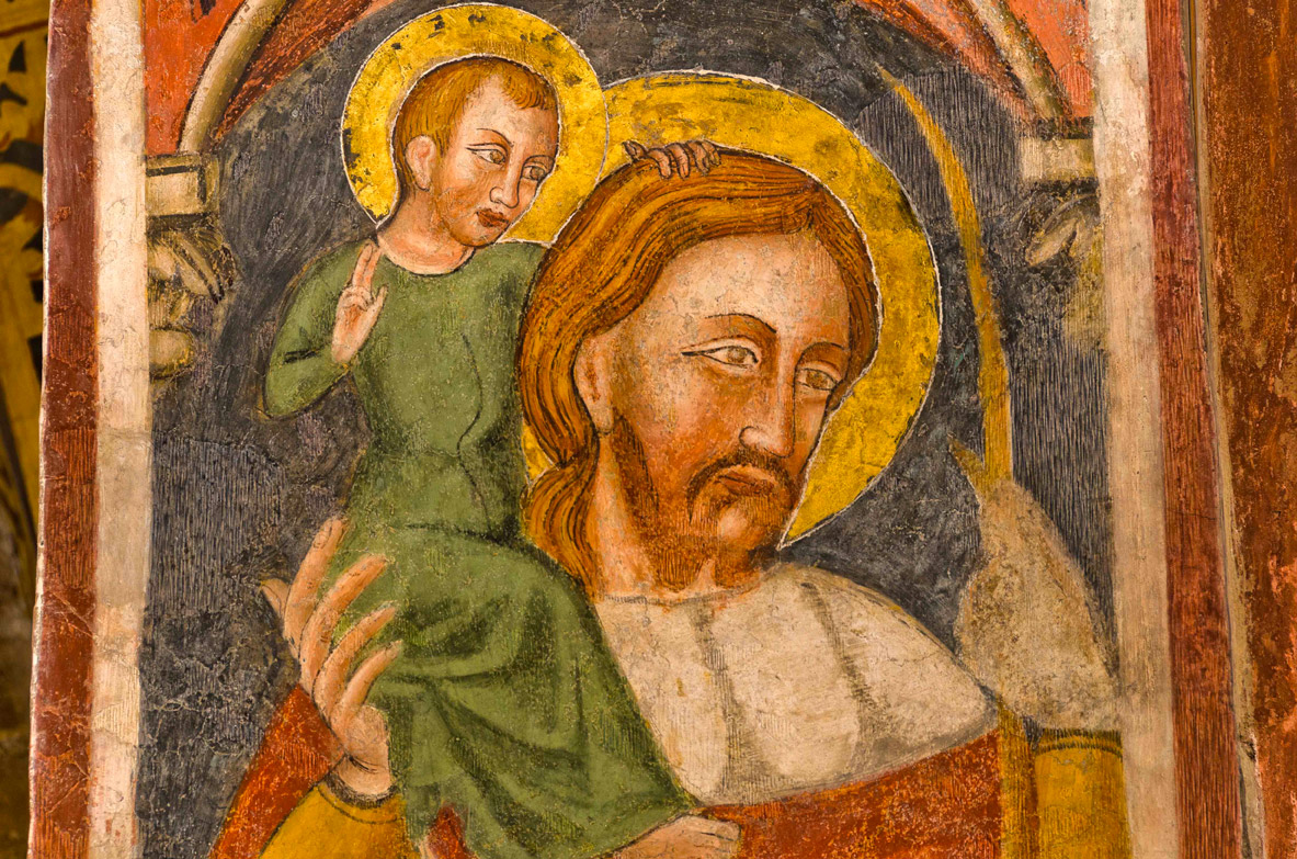 Treviso Affreschi della chiesa di Santa Lucia © Mario Verin