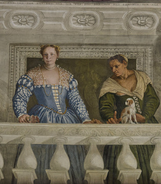 Maser Affreschi di Paolo Veronese all'interno della villa ©Mario Verin