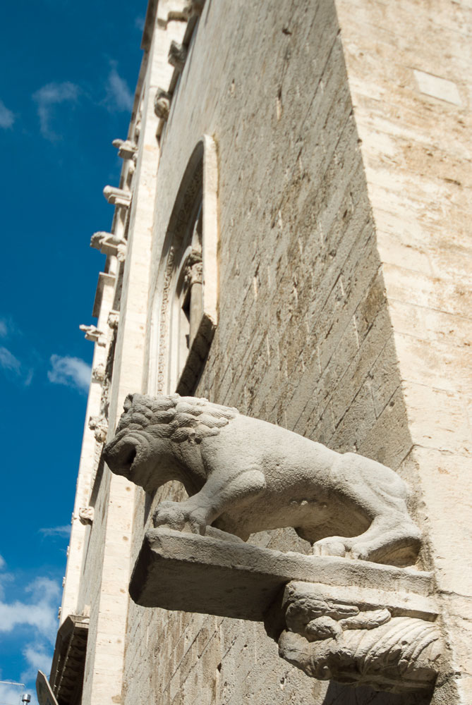 Barletta Cattedrale di Santa Maria Maggiore, particolare della facciata © Natalino Russo