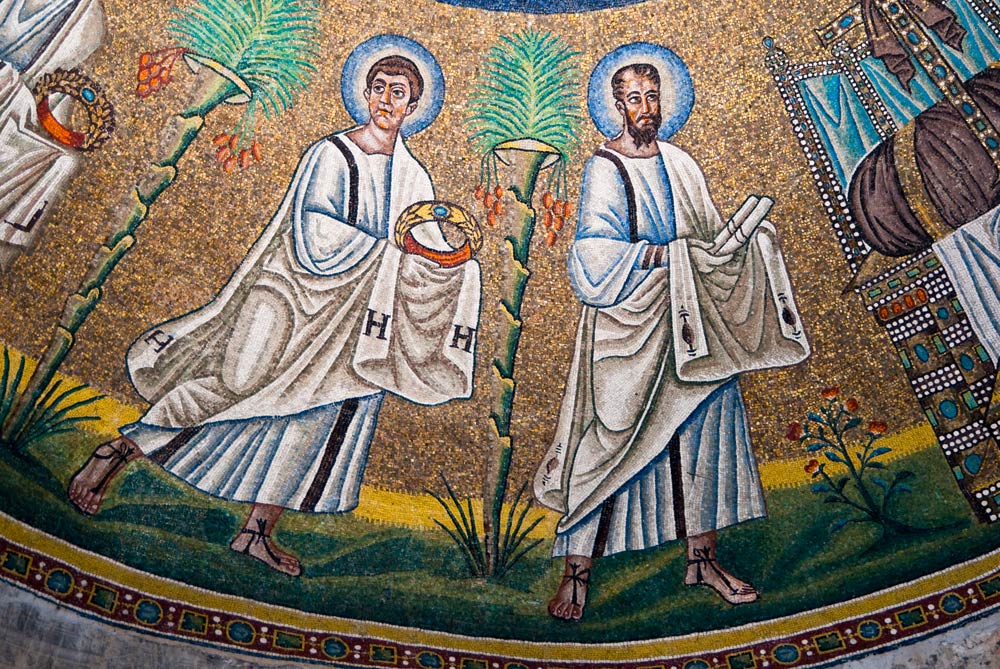 Ravenna Battistero degli ariani, mosaico della volta © Fabrizio Ardito