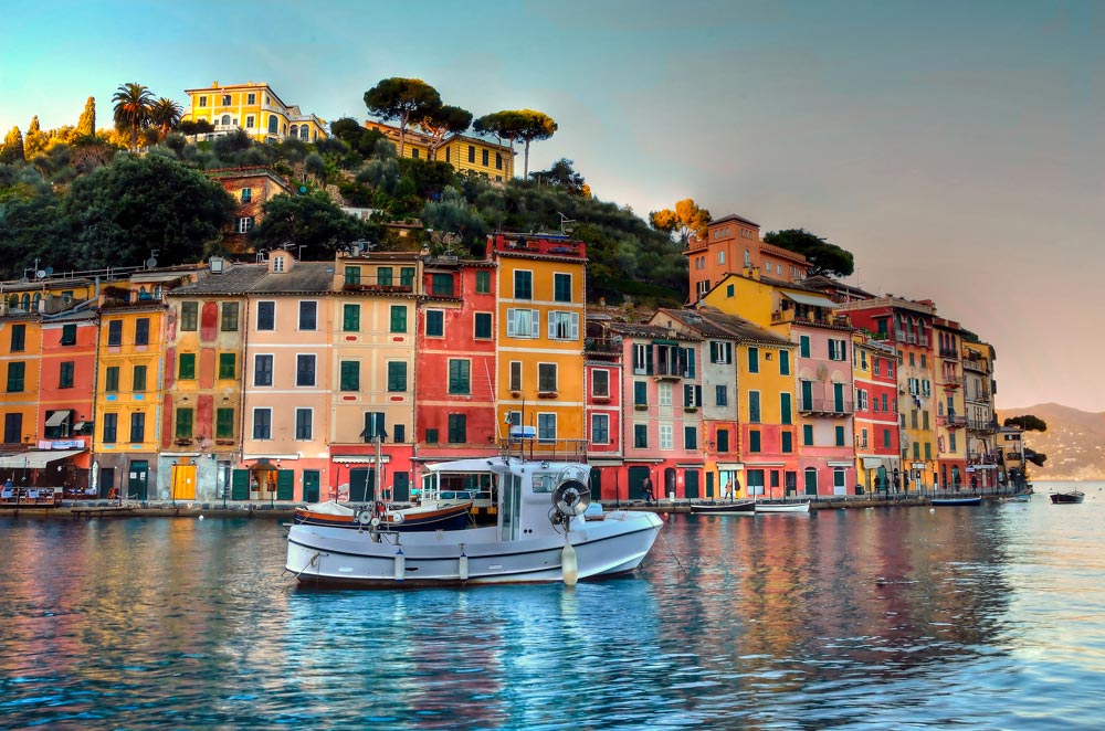 Portofino La baia e le case ©Maudanros, Fotolia.com