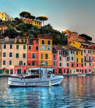 Portofino La baia e le case ©Maudanros, Fotolia.com