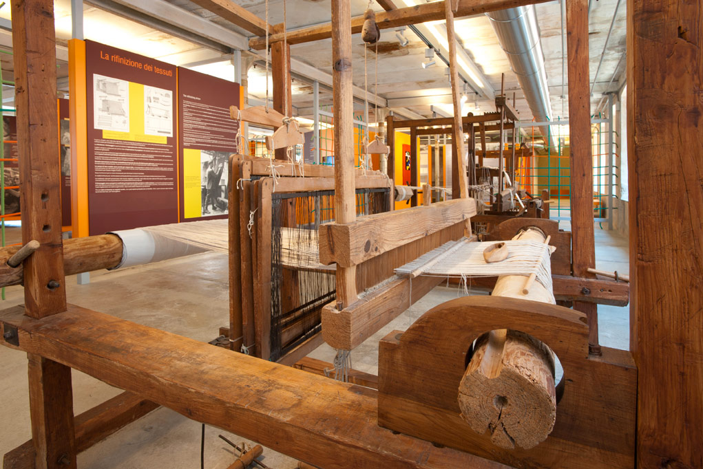 Stia Museo dell'arte della lana, antico telaio © Fabrizio Ardito