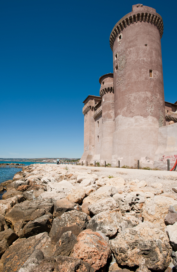 Castello di Santa Severa, esterno sul mare ©Fabrizio Ardito