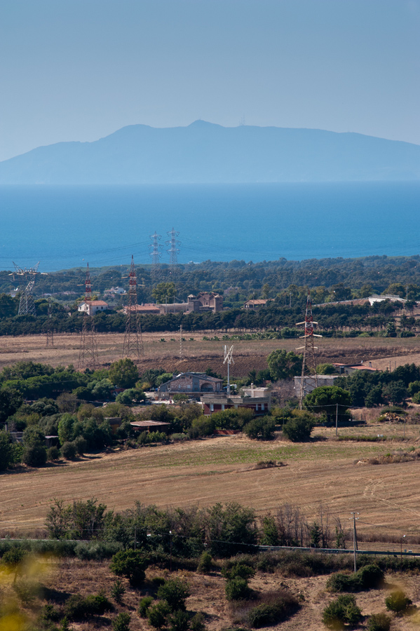 Terme della Ficoncella Panorama verso l'Argentario ©Fabrizio Ardito