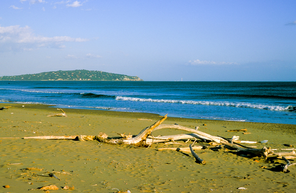 Il promontorio di Ansedonia visto dalla duna della Feniglia ©Fabrizio Ardito