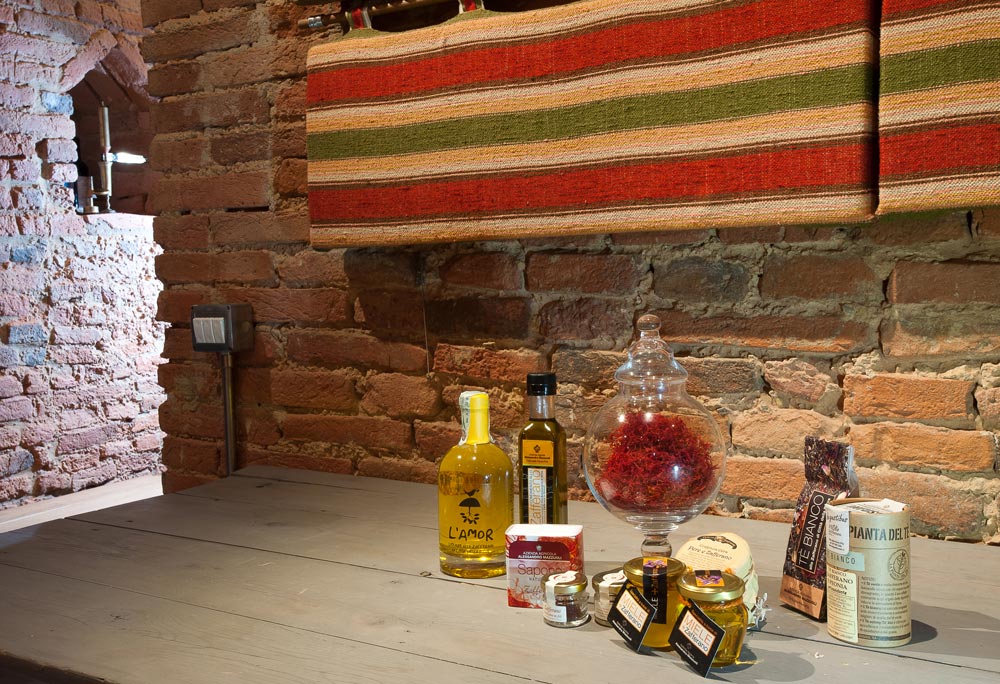 Città della Pieve Prodotti del consorzio Il croco di Pietro Perugino - zafferano di Città della Pieve ©Fabrizio Ardito