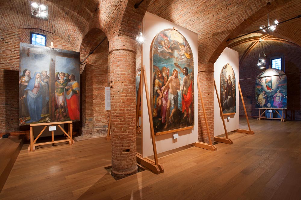 Città della Pieve Chiesa museo di Santa Maria dei Servi: ambienti sotterranei ©Fabrizio Ardito