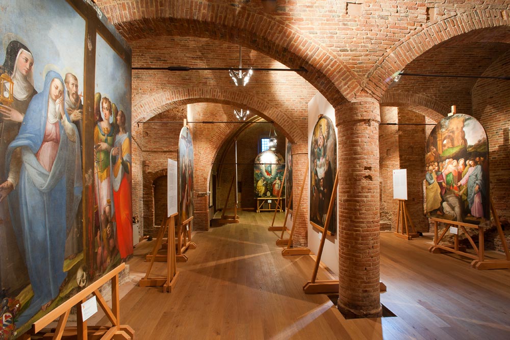 Città della Pieve Chiesa museo di Santa Maria dei Servi: ambienti sotterranei ©Fabrizio Ardito